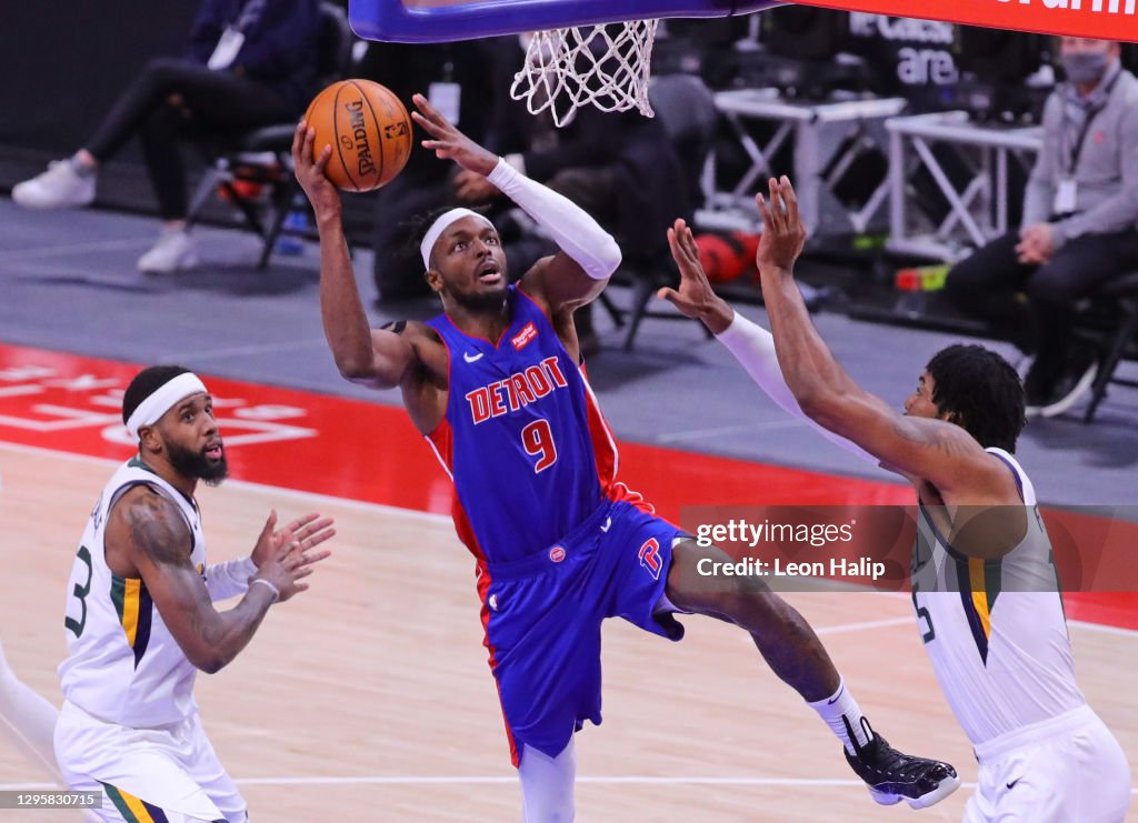 Utah Jazz v Detroit Pistons