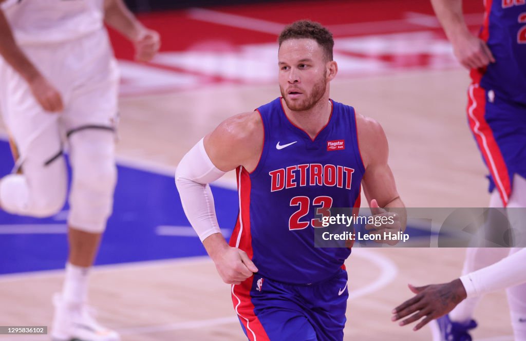 Utah Jazz v Detroit Pistons