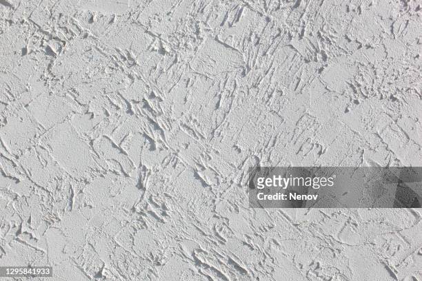 slap brush texture on drywall - plasterboard stock pictures, royalty-free photos & images