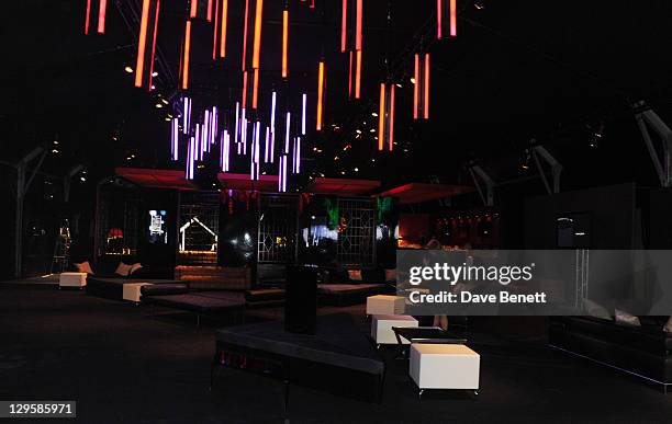 General view of atmosphere at the Vertu Global Launch Of The 'Constellation' at Palazzo Serbelloni on October 18, 2011 in Milan, Italy.