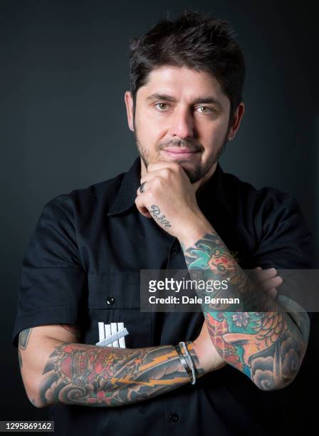 Celebrity Chef Ludo Lefebvre poses for a portrait in Los Angeles, CA on May 15, 2012.