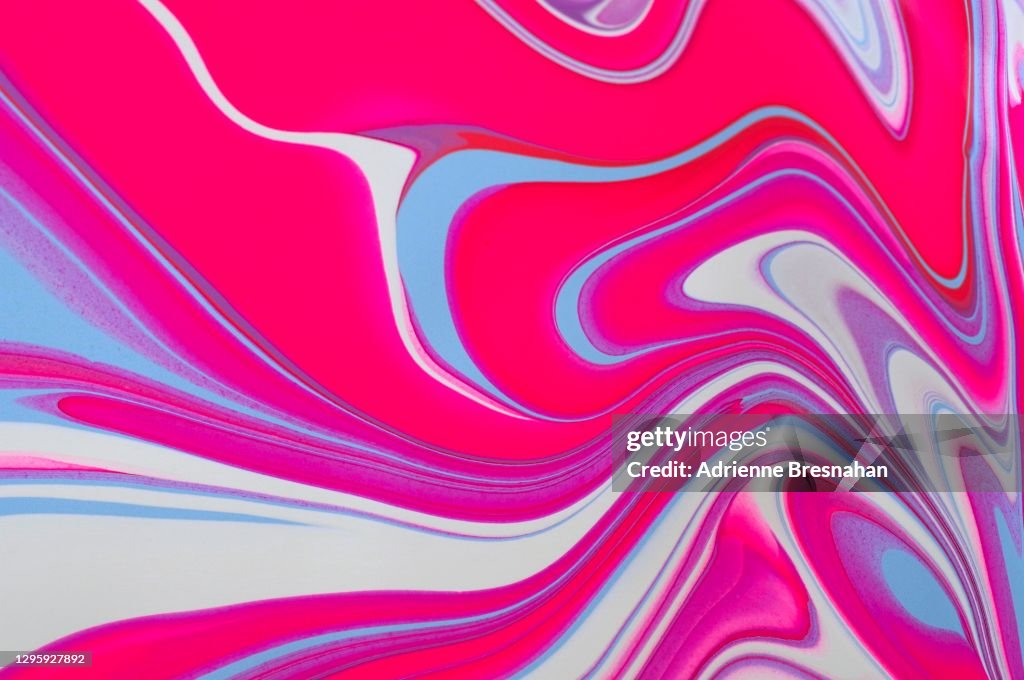 Hot Pink Swirl