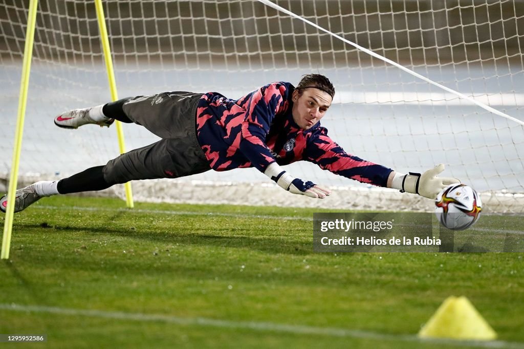 Real Madrid Training Session Supercopa de España