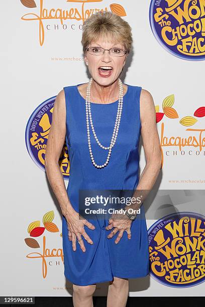 Denise Nickerson who played Violet Beauregarde in the original film attends the 40th Anniversary of Willy Wonka & The Chocolate Factory at Jacques...