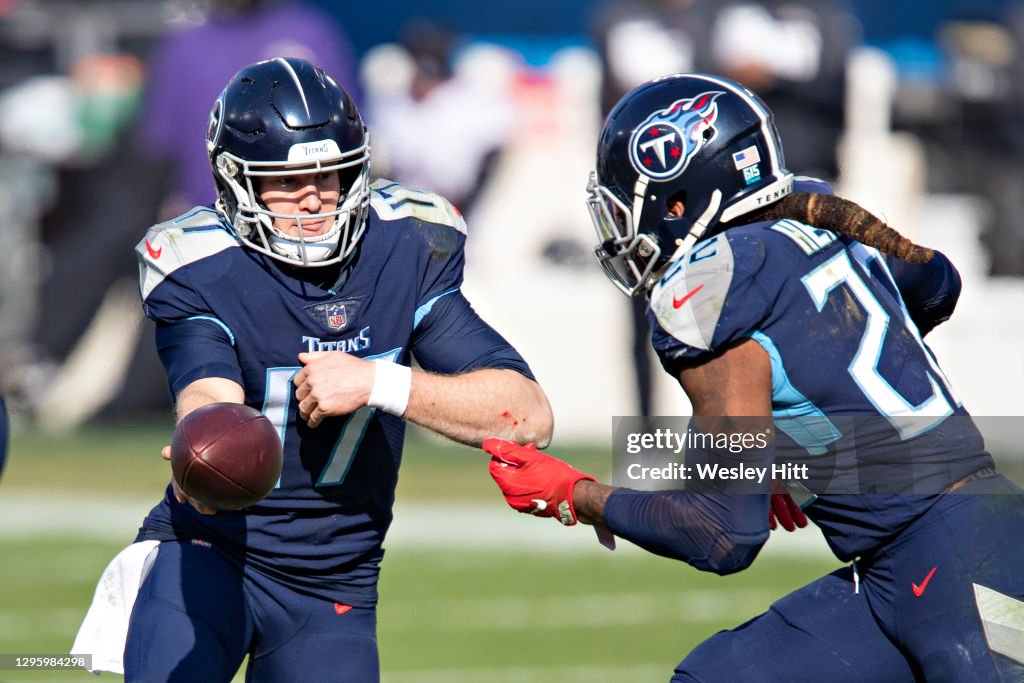 Wild Card Round - Baltimore Ravens v Tennessee Titans