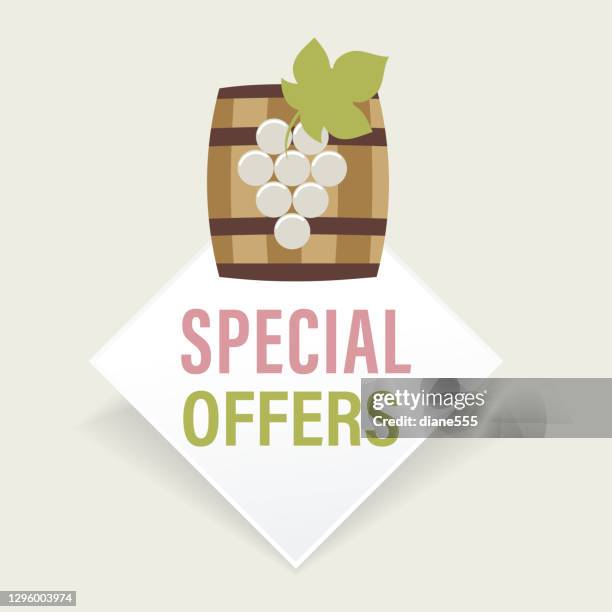 elegant wine shop icon design element - liquor store stock illustrations