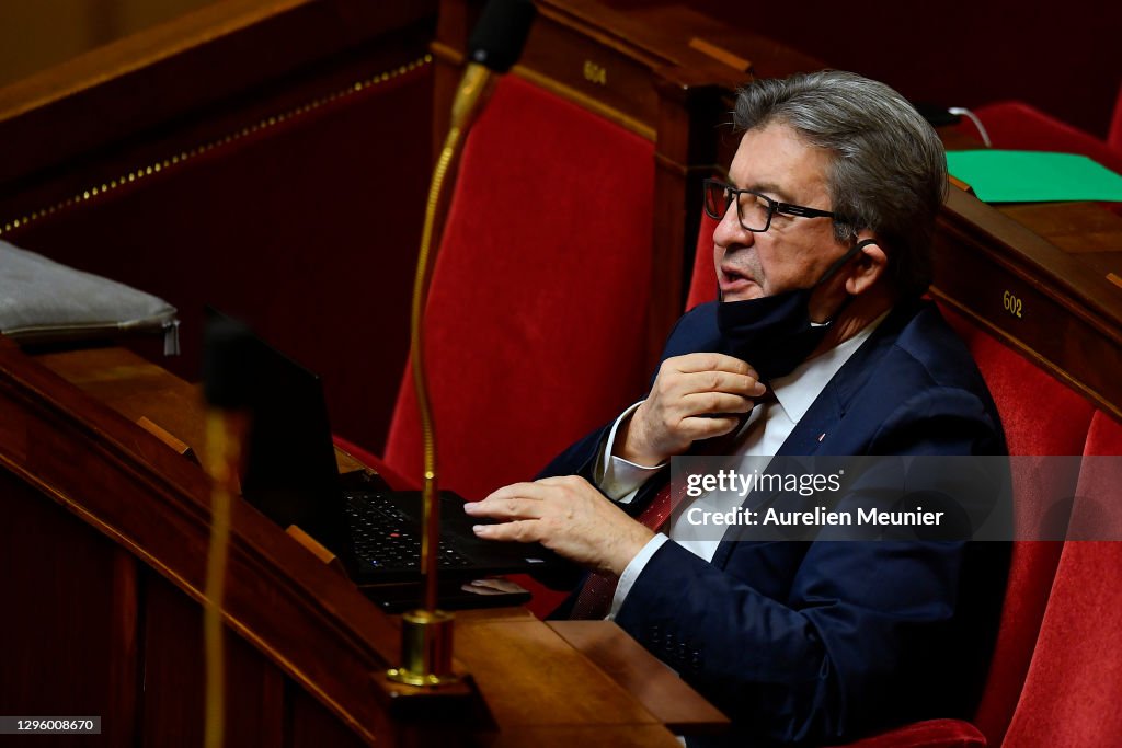 Sessions Of Questions To The Government At French Assembly In Paris