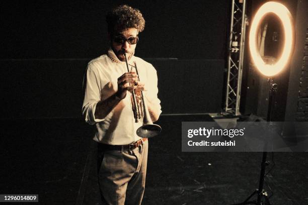 cool jazz - new orleans music stock pictures, royalty-free photos & images