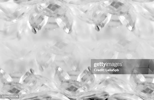 abstract background - crystal edges on a light background - diamant bijoux stock pictures, royalty-free photos & images