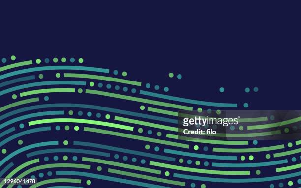 abstract dash dot background - in a row stock illustrations