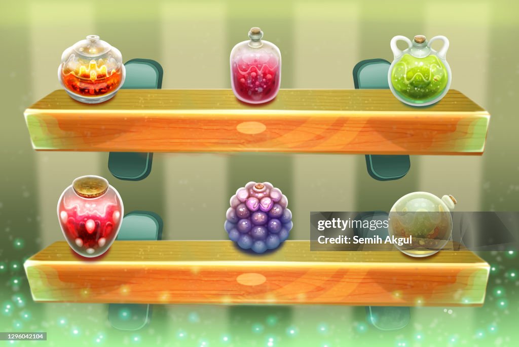 Jam Jars With Background