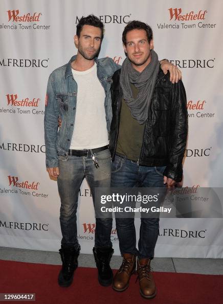 Adam Levine Attends the Grand Opening Of M. Fredric At Westfield Valencia Town Center Adam Levine Attends the Grand Opening Of M. Fredric At Westfield Valencia Town Center