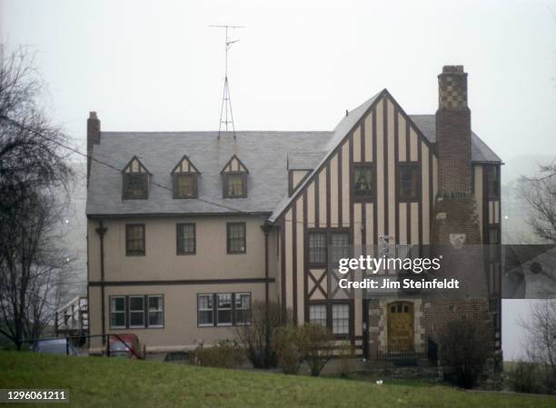 Sigma Pi fraternity house University of Iowa in Iowa City, Iowa on November 25, 1981.