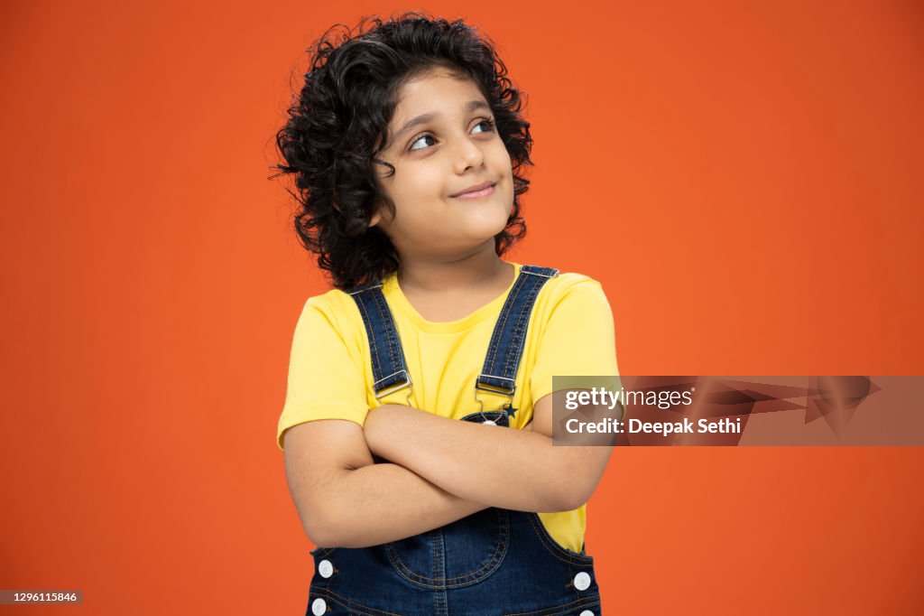 Happy Child Boy - stock photo