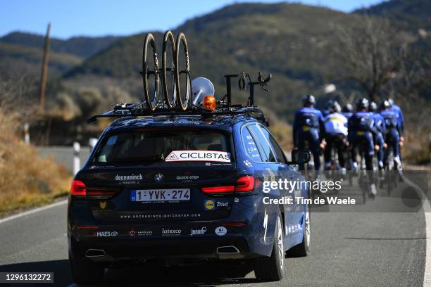 Mauri Vansevenant of Belgium, James Knox of United Kingdom, Fausto Masnada of Italy, Mikkel Frolich Honore of Denmark, Pieter Serry of Belgium,...