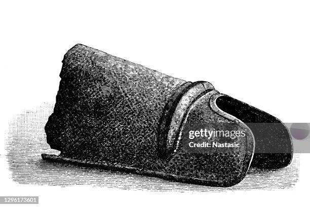gladiator leg brace - gladiator stock illustrations
