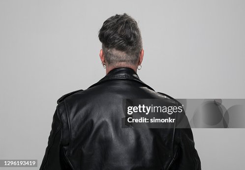 Rear view of mature man Rear view of mature man