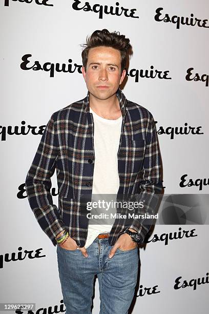 Nick Grimshaw attends the launch of Esquire's June issue at Sketch on May 5, 2011 in London, England.