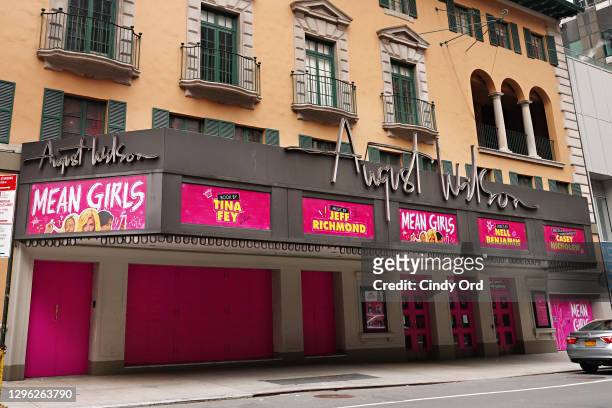 Mean Girls at August Wilson Theatre near Times Square is permanently closed following restrictions imposed to slow the spread of coronavirus on...