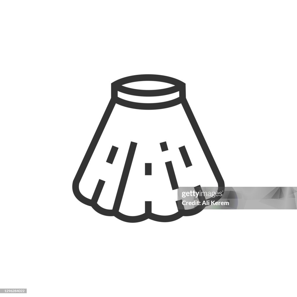 Skirt Line Icon