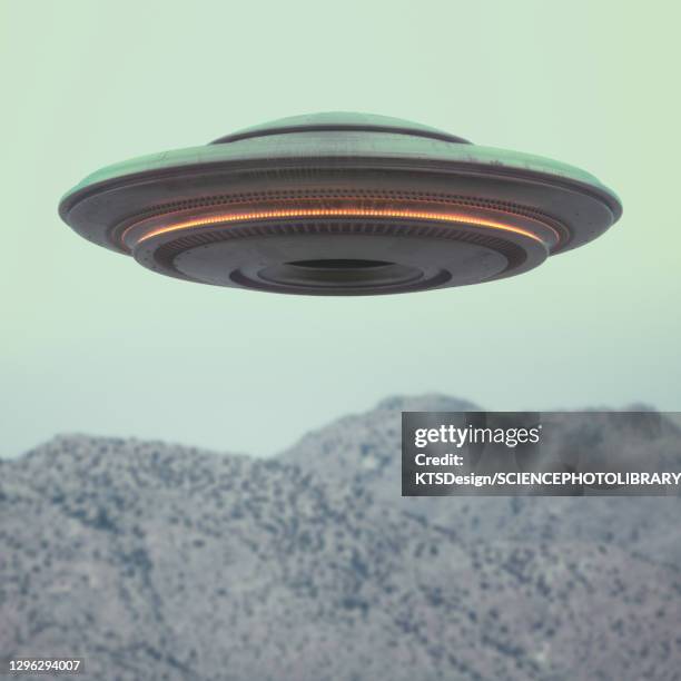 unidentified flying object, illustration - alien spaceship stock illustrations