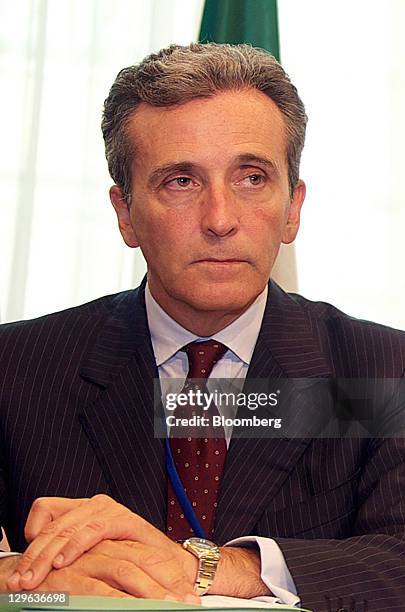 Italian Treasury Vittorio Grilli Photos and Premium High Res Pictures