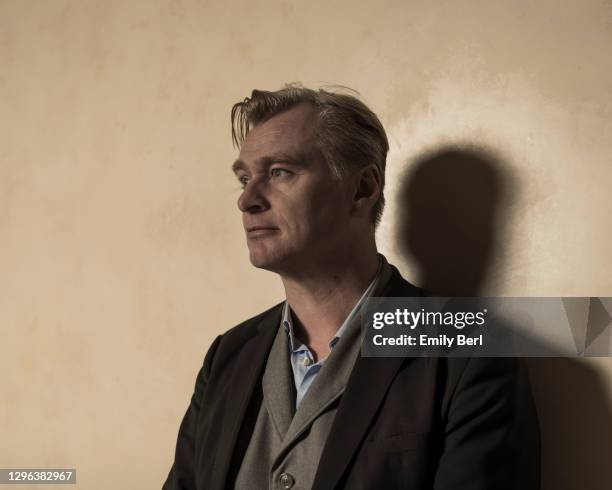 Director Christopher Nolan is photographed for the Washington Post on December 7, 2020 in Burbank, California. PUBLISHED IMAGE.
