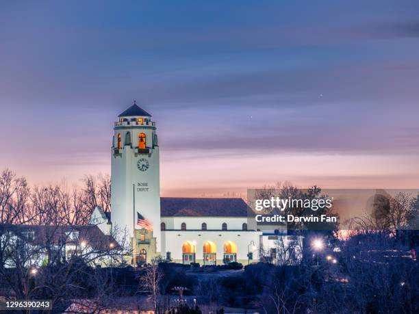 boise depot and triple conjunction - 水星 ストックフォトと画像