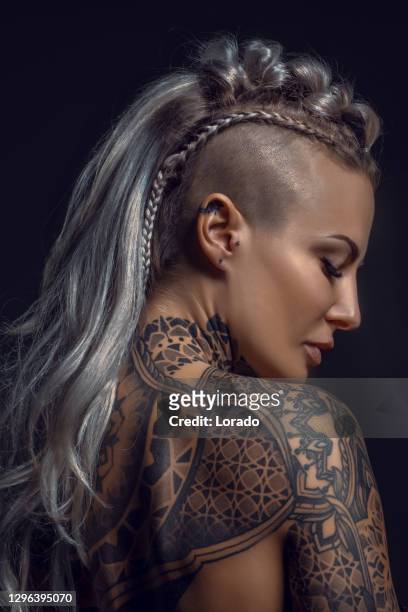 221 Half Shaved Hair Photos and Premium High Res Pictures - Getty Images