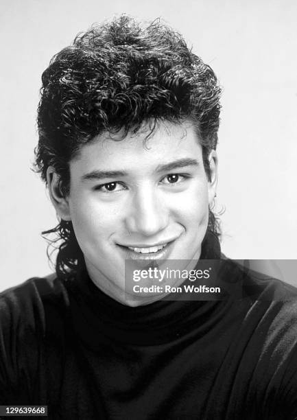 Mario Lopez in a private photo shoot at Ron Wolfson's Studio on June 1990 in Studio City, CA. .