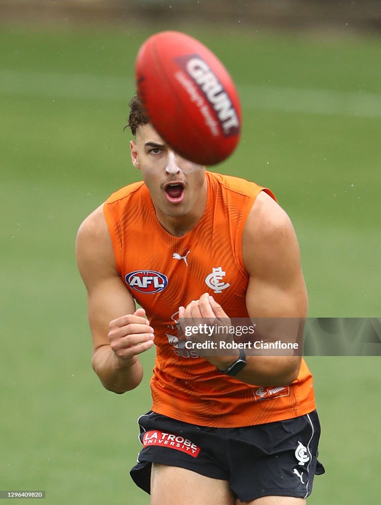 Carlton Blues Training Session