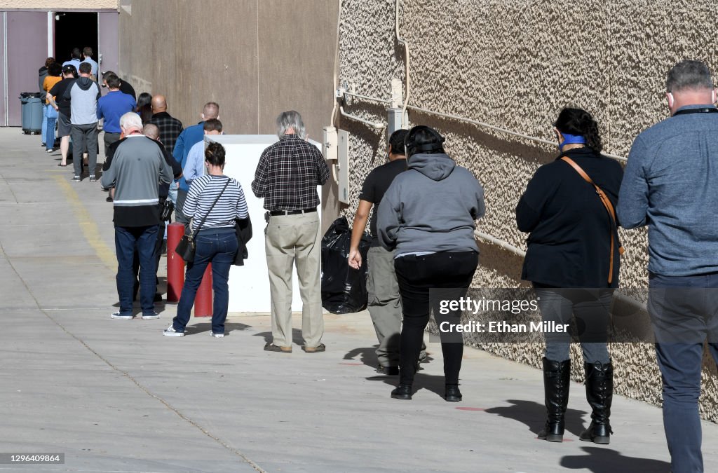 Pilot Vaccination Program Begins In Nevada's Populous Clark County