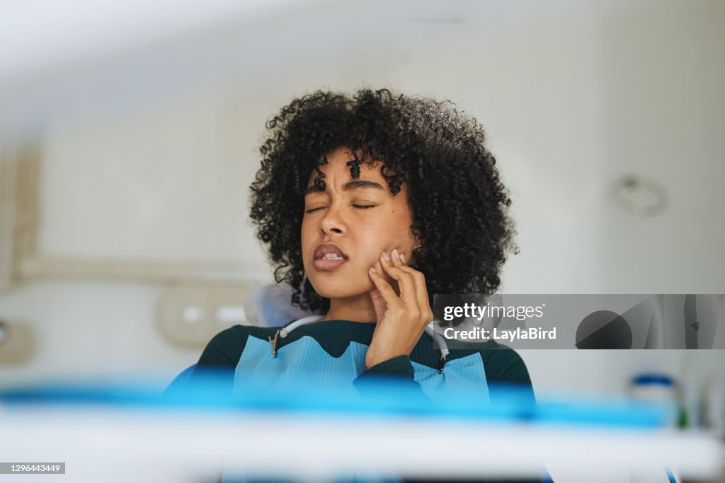 She's come to the right place for that tooth pain