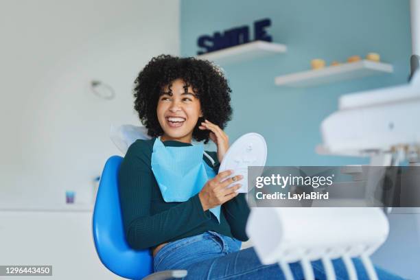 thank you doc, i love them! - dentist's chair stock pictures, royalty-free photos & images