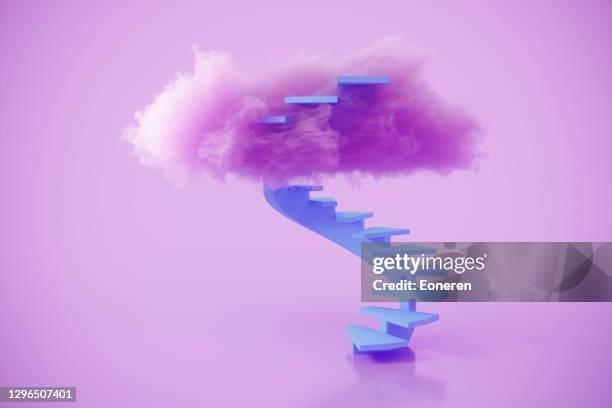 ladder of success - climbing ladder of success stock pictures, royalty-free photos & images