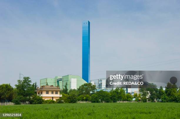 Incinerator. Brescia. Italy.