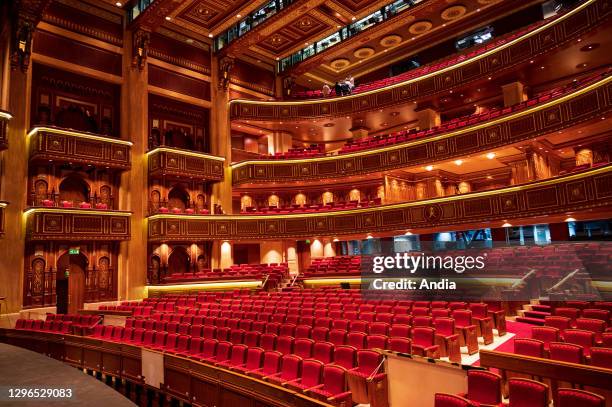 Sultanate of Oman, Muscat: the Royal Opera House. Interior.