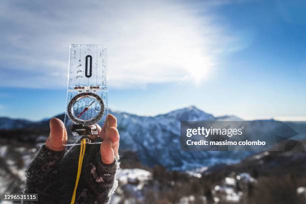 Hike Using Compass 2,683 Compass Mountain Stock Photos, High-Res Pictures, and Images ...