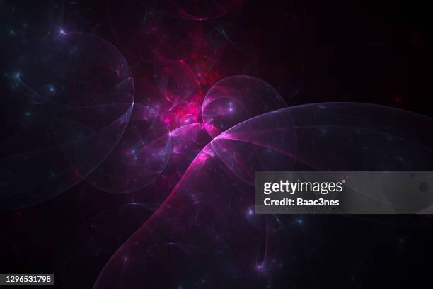 bubbles - abstract digital art - cell structure stockfoto's en -beelden