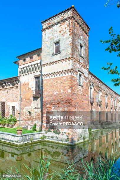 Castle. Padernello. Italy.