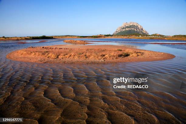 Landscape. Tavolara island. Loiri Porto San Paolo. Sardinia. Italy.