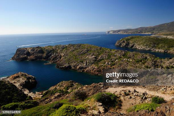 The Cap de Creus in the municipality of Cadaqués about 25 km from the French border is the easternmost point of Catalonia and the Iberian Peninsula....
