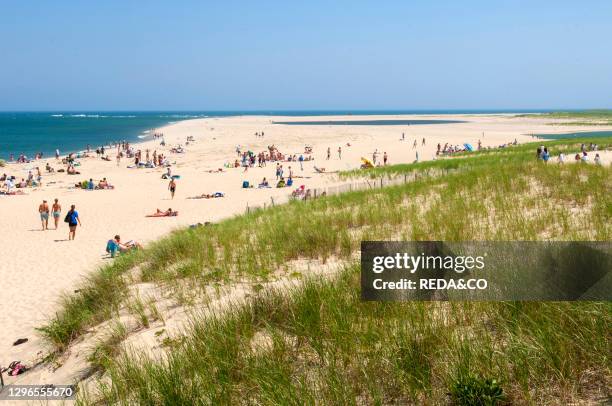 The renowned Chatham Light Beach on Cape Cod. Massachusetts. New England. USA..