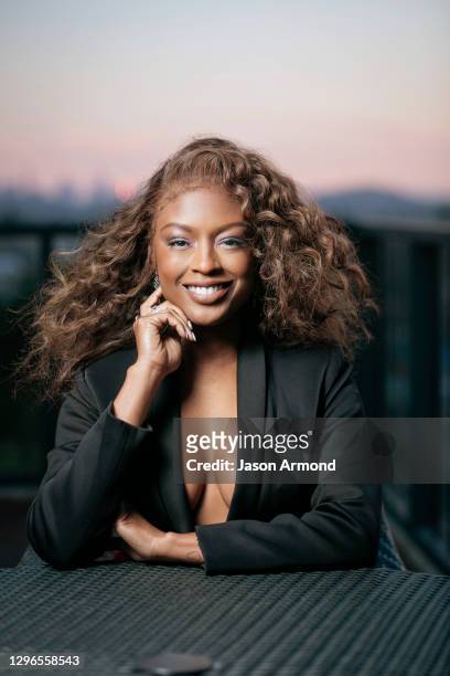 Actress Javicia Leslie is photographed for Los Angeles Times on January 4, 2021 in Glendale, California. PUBLISHED IMAGE. CREDIT MUST READ: Jason...