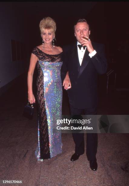 Ivana & husband Riccardo Mazzucchelli at an unspecified event, undated.