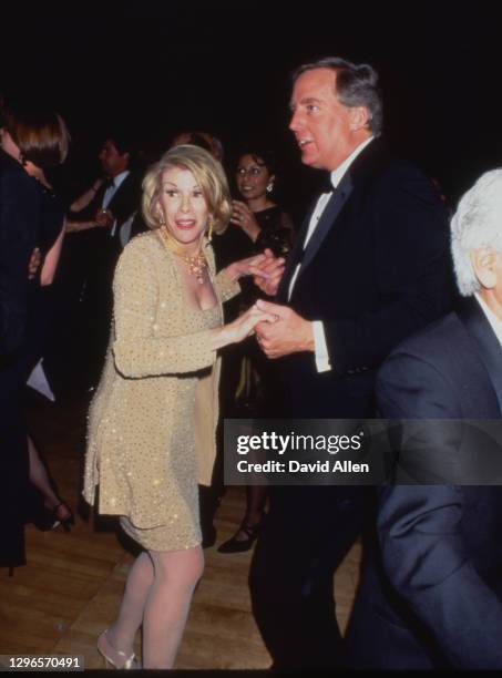 Robert Trump & Joan Rivers at an unspecified event, undated.