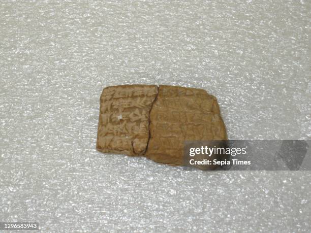 Promissory note for silver, Esagilaya archive, Achaemenid, ca. 530–522 B.C., Mesopotamia, Achaemenid, Clay, 3.4 x 5.3 x 1.7 cm ,...