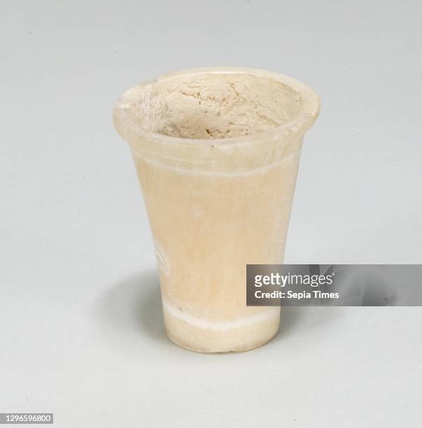 Miniature Ointment jar, Second Intermediate Period, Dynasty 13, late-15/17, ca. 1700-1550 B.C., From Egypt, Memphite Region, Lisht South, Mastaba of...