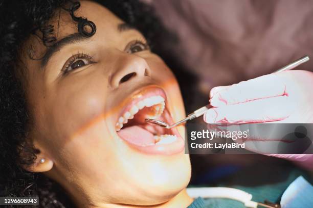 look at what great dental work can do - root canal procedure stock pictures, royalty-free photos & images