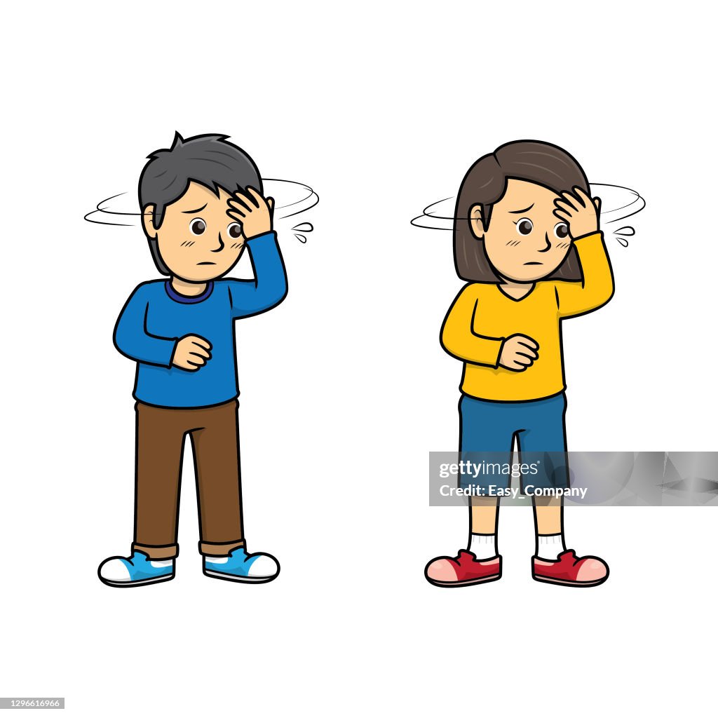 Una Acción De Hombre Y Mujer Teniendo Dolor De Cabezamareos Para La Expresión Facial Humana O Conceptos De Emoción Se Utiliza Para Componer Materiales Didácticos En Un Conjunto Que Expresa Emociones Ilustración Una Acción De Hombre Y Mujer Teniendo Dolor De Cabezamareos Para La Expresión Facial Humana O Conceptos De Emoción Se Utiliza Para Componer Materiales Didácticos En Un Conjunto Que Expresa Emociones Ilustración